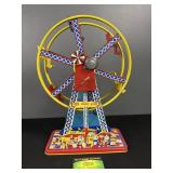 Tin Litho "Giant Ride" Ferris Wheel - wind up