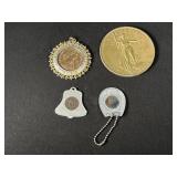 Coin Collection Featuring Liberty & Decorative