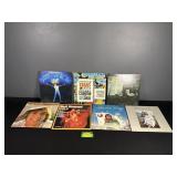 Tote of Various Records Neil Diamond, Carpenters,