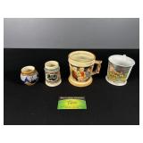 Mustache Stein, Small Steins, and Mug