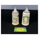2 Small German Steins