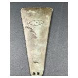 Iatmul people canoe prow, likely from the Sepik