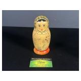 Antique Russian Matryoshka Nesting Dolls Set