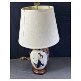 Golf Themed Electric Lamp