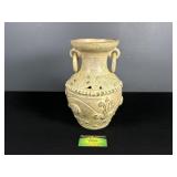 Vintage Decorative Ceramic Vase with Handles