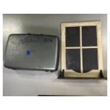 Vintage Suit case and shelf