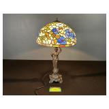 Tiffany-Style Stained Glass Lamp