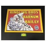 Ringling Bros Barnum & Bailey Clown Advertisement