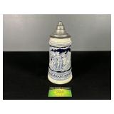 Gray and blue German Stein