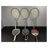 Tennis and Paddle Ball Rackets