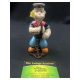 Cast Iron Popeye The Sailor Man Figure