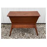 Primitive Wooden Dough Box Bench