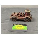 Antique Cast Iron Fire Pumper Engine Early Hubley