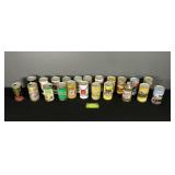 Large Tote of Antique Beer Cans Reisch, Schmidt,