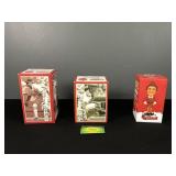 Berkman, Matheny, & Buddy the Elf bobble heads