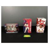 M. Ozuna, N. Arenado, & Mini 3 Pack bobble heads