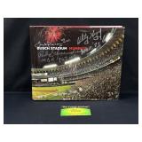 Busch Stadium Moments Book with Autographes