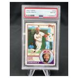 1983 Topps Ozzie Smith PSA Graded 8 NM