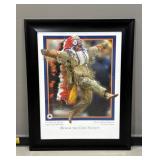Chief Illiniwek XXXVII Signed Framed Picture