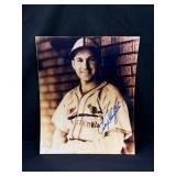 Enos Slaughter Autographed Picture