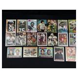Various Football Cards-Vintage To More Recent
