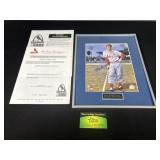 Stan Musial Autographed Framed Photo with