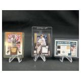 Topps & Upper Deck Used memorabilia cards