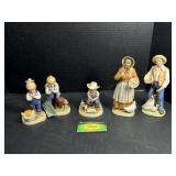 Homco and Avon Collectible Figurines