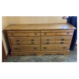 Wooden Dresser with Hardware