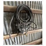 Extension cord with 4 way box