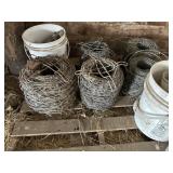 Barbed Wire Rolls & Buckets Assortment