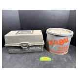 Fenwick Black Hawk 1063 Tacklebox & Minnow Bucket