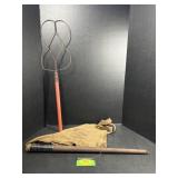 Antique Rug Beater and Seeder