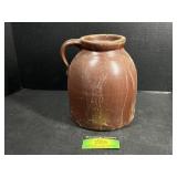 Large Brown Stone Ware Handed Jug
