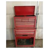 Red Rolling Tool Box