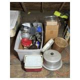 Glass Ware, Cooking Supplies, and More