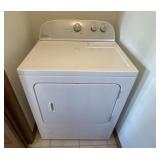 Whirlpool Gas Dryer with Controls