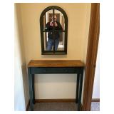 Hall Table & Mirror Decor