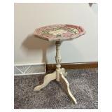 Antique Clover Leaf Parlor Lamp Table