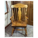 Nice Wooden Rocking Chair