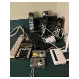 Panasonic cordless phone system, HP photo smart