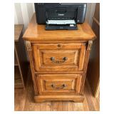 Whalen Wood Filing Cabinet