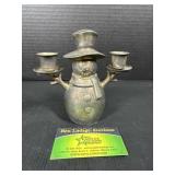Snowman Candle holder