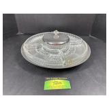 Crystal and relish platter