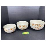 Halls Jewel Mixing bowls