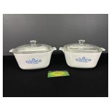 Corningware Blue Cornflower bake dishes