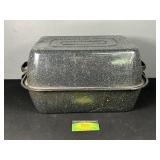 Black Graniteware roaster