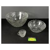 8 cup Punch bowl set