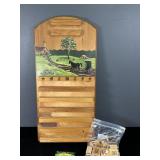 Retro Wooden Horse buggy Calendar