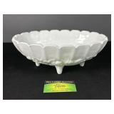 Milk glass Fruit bowl